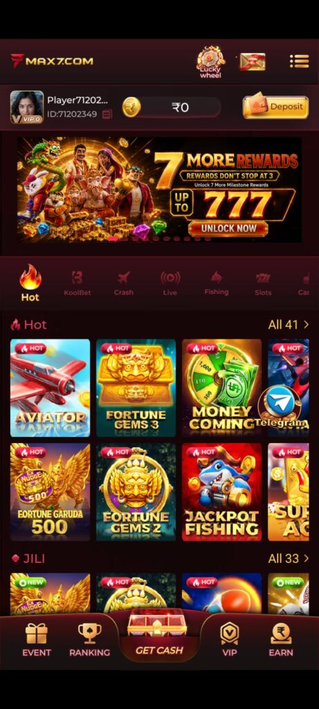 Max7 Game